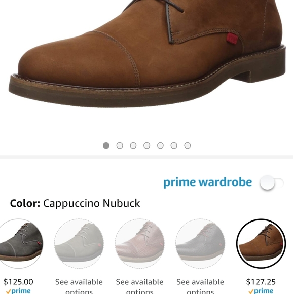 Marc Joseph nubuck leather chukka boots